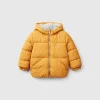 Jacket with teddy interior