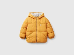 Jacket with teddy interior