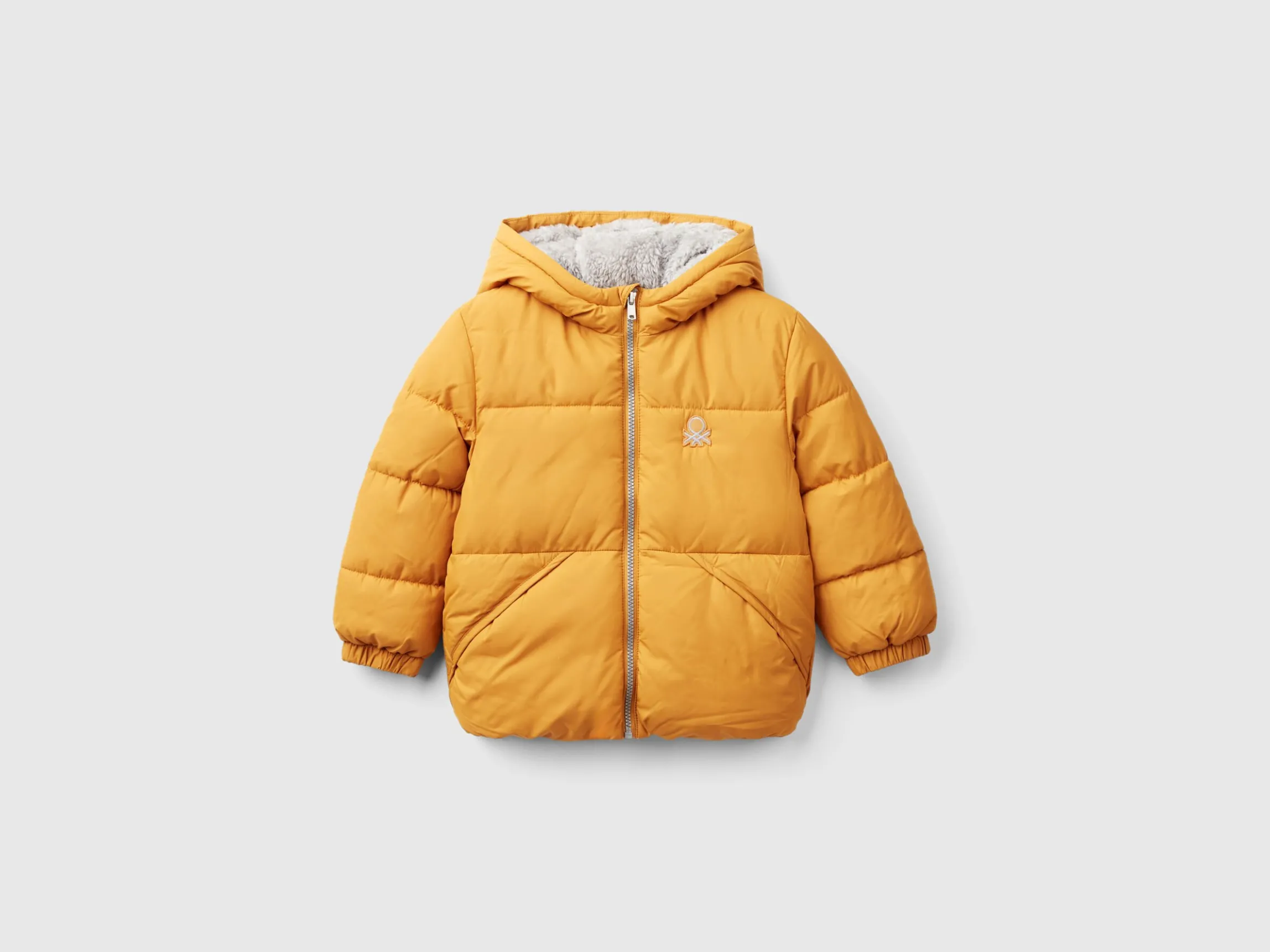 Jacket with teddy interior