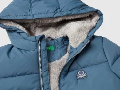 Jacket with teddy interior