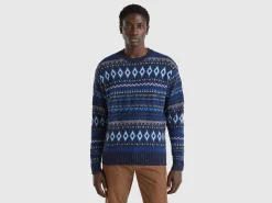 Jacquard sweater