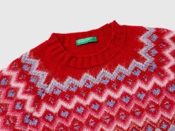 Jacquard sweater