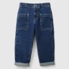 Jeans in recycled cotton blend