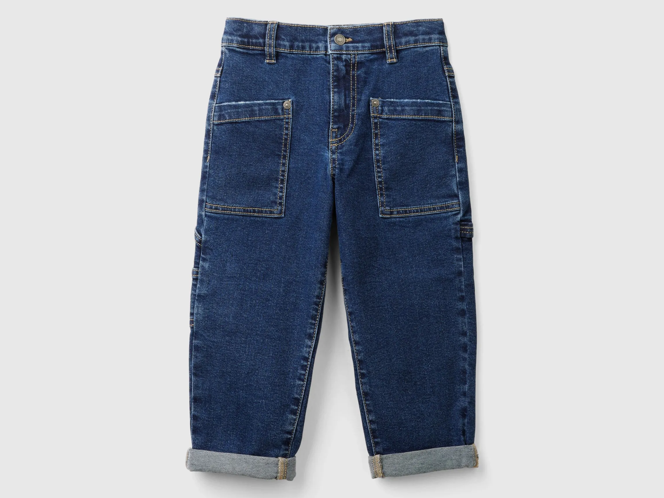 Jeans in recycled cotton blend
