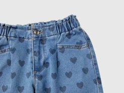 jeans with hearts