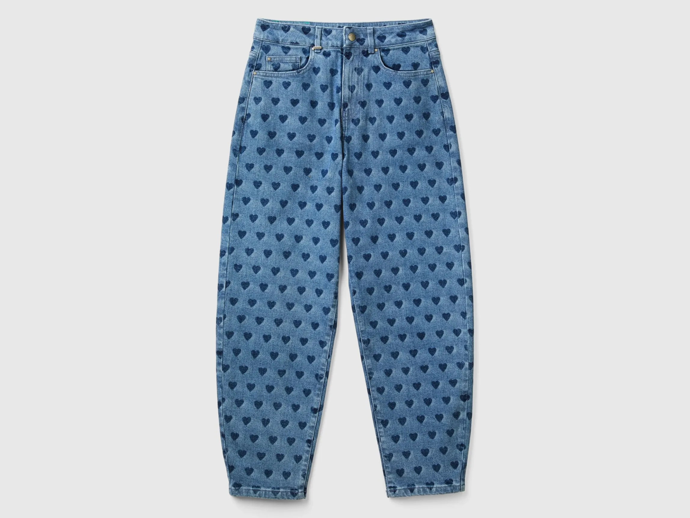 jeans with hearts