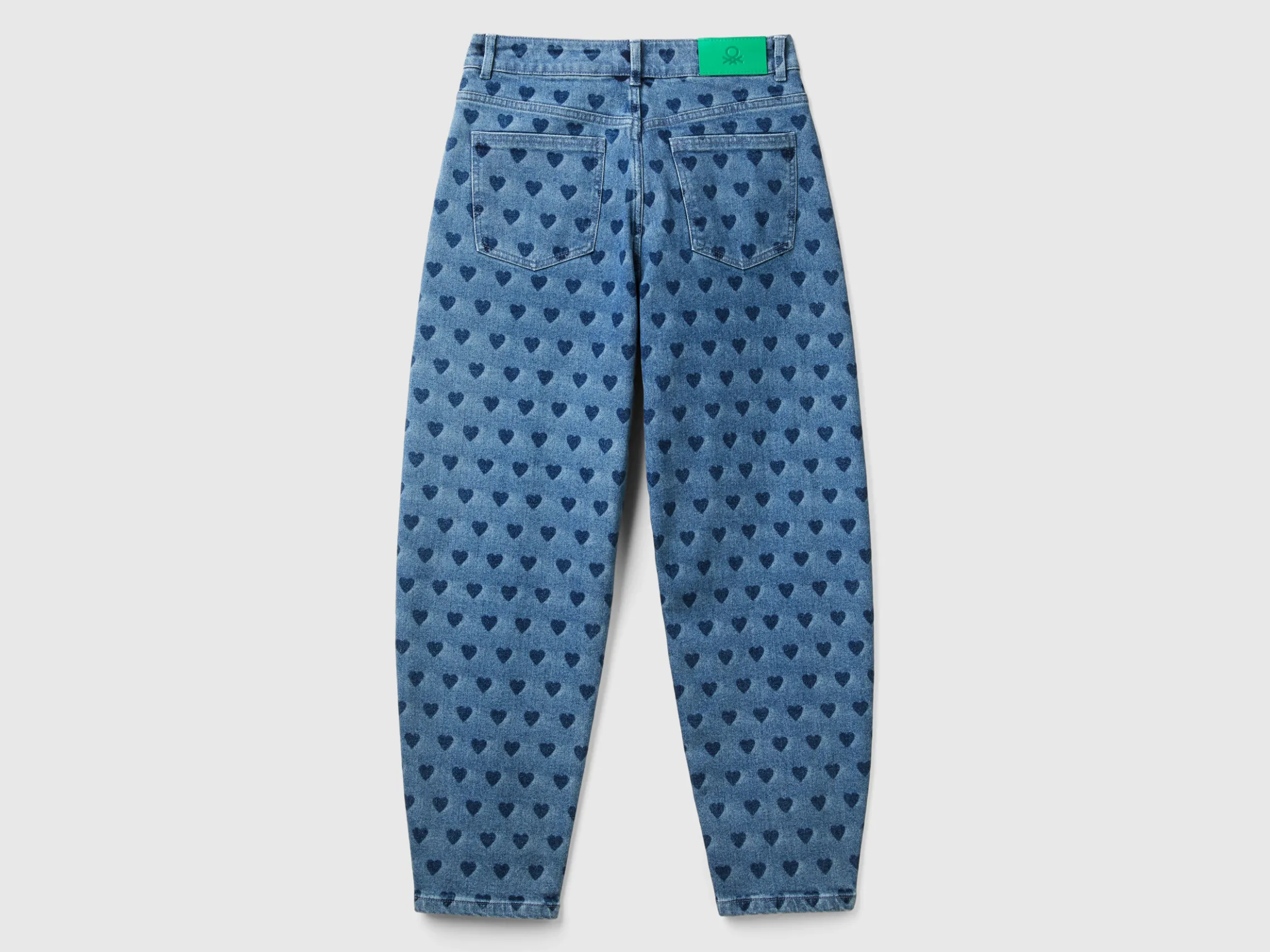 jeans with hearts