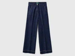 Jeans with wide leg