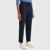 Joggers in stretch cotton