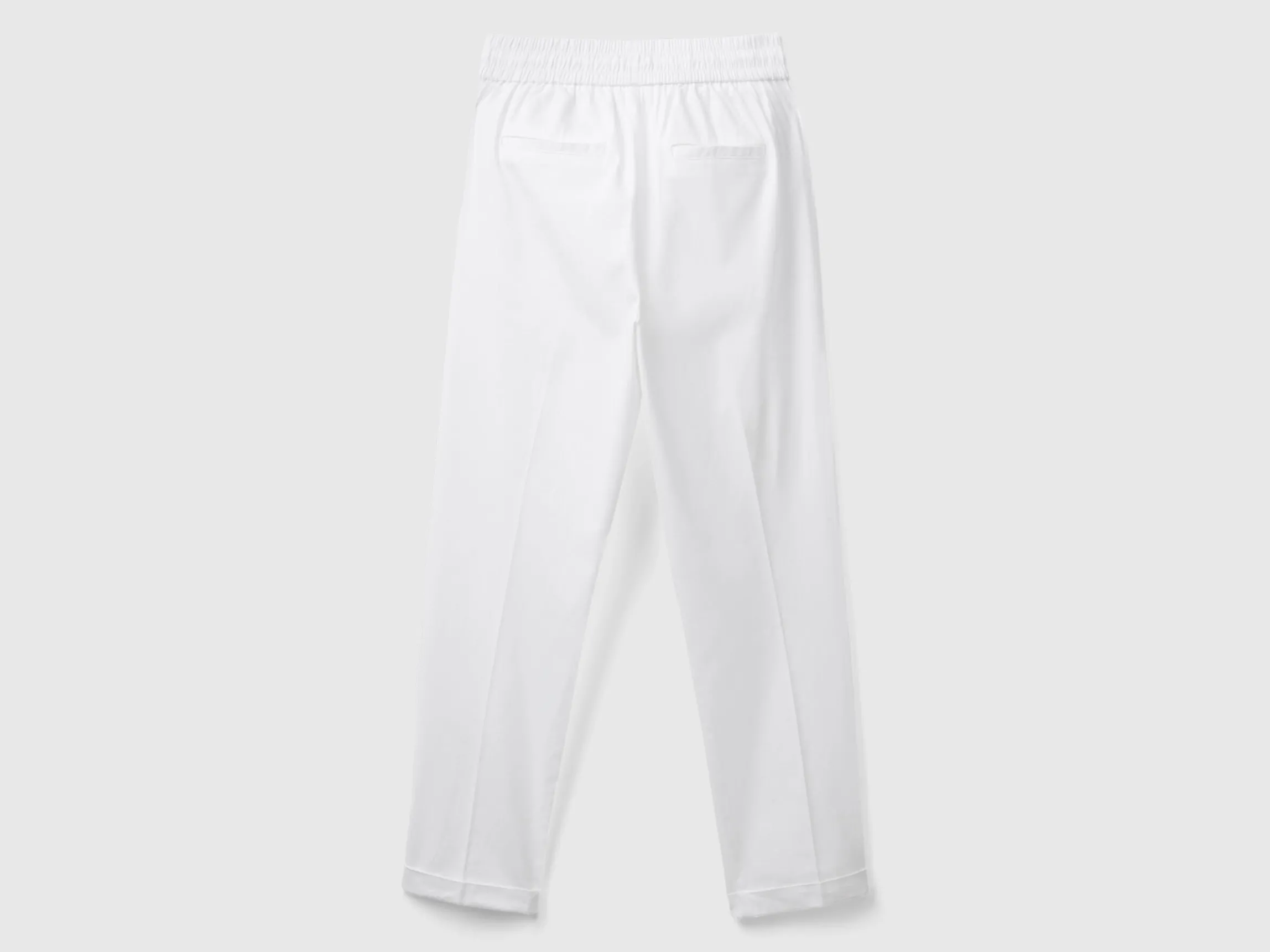 Joggers in stretch cotton