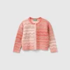 Knit cardigan with lurex