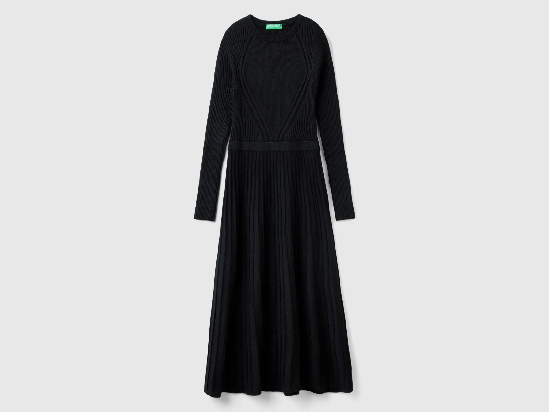 Knit dress with lurex