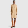 Knit turtle neck dress