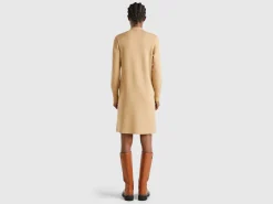 Knit turtle neck dress
