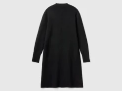 Knit turtle neck dress