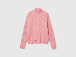 Knit turtle neck sweater