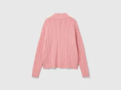 Knit turtle neck sweater