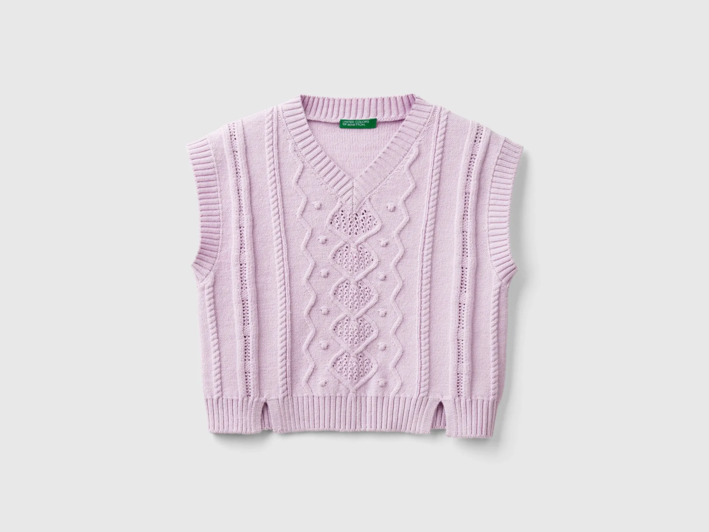 Knit vest
