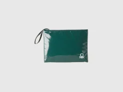 Large clutch with logo