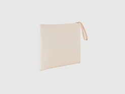 Large clutch with logo