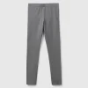 Leggings in stretch cotton with logo
