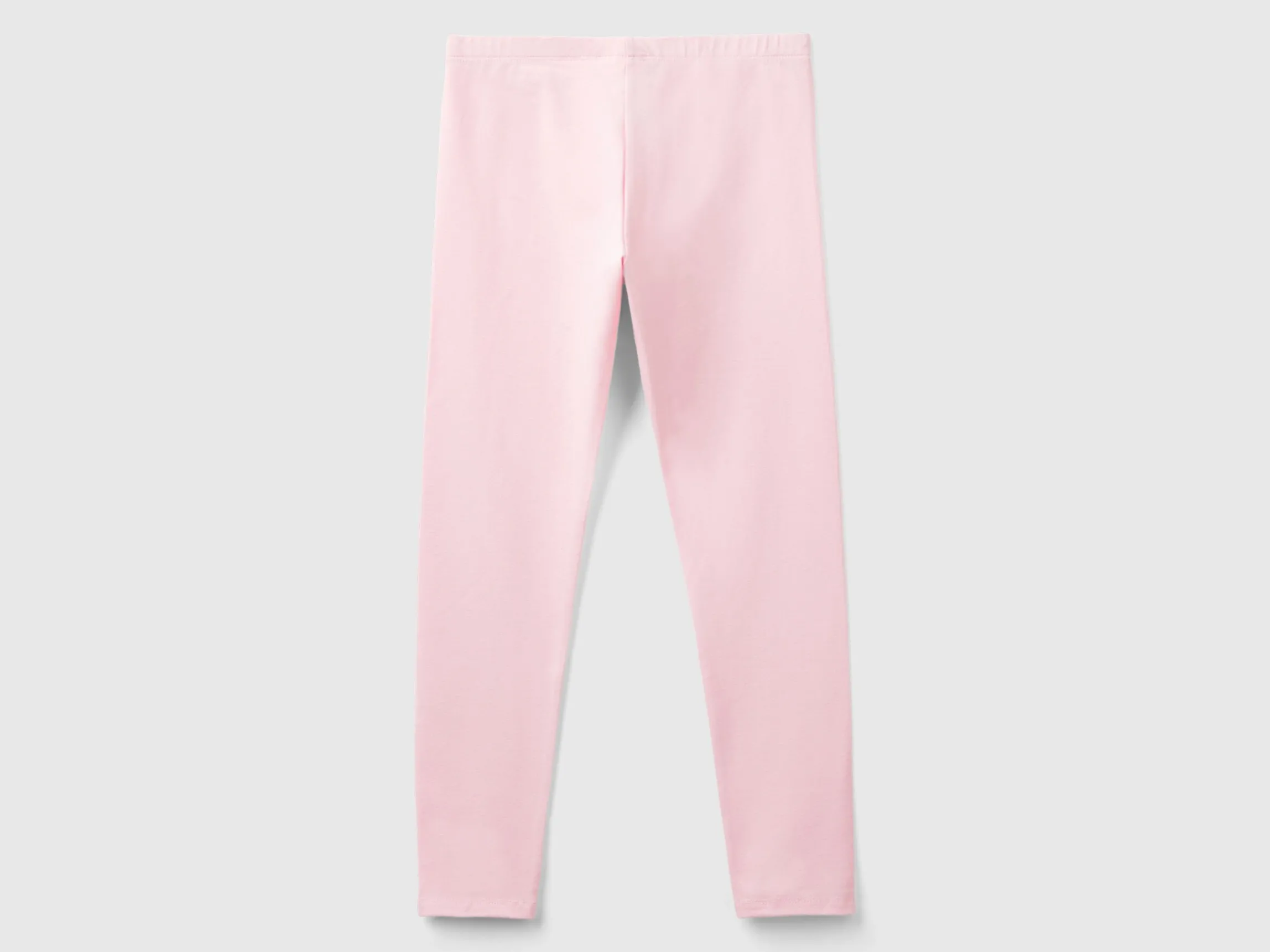 Leggings in stretch cotton with logo