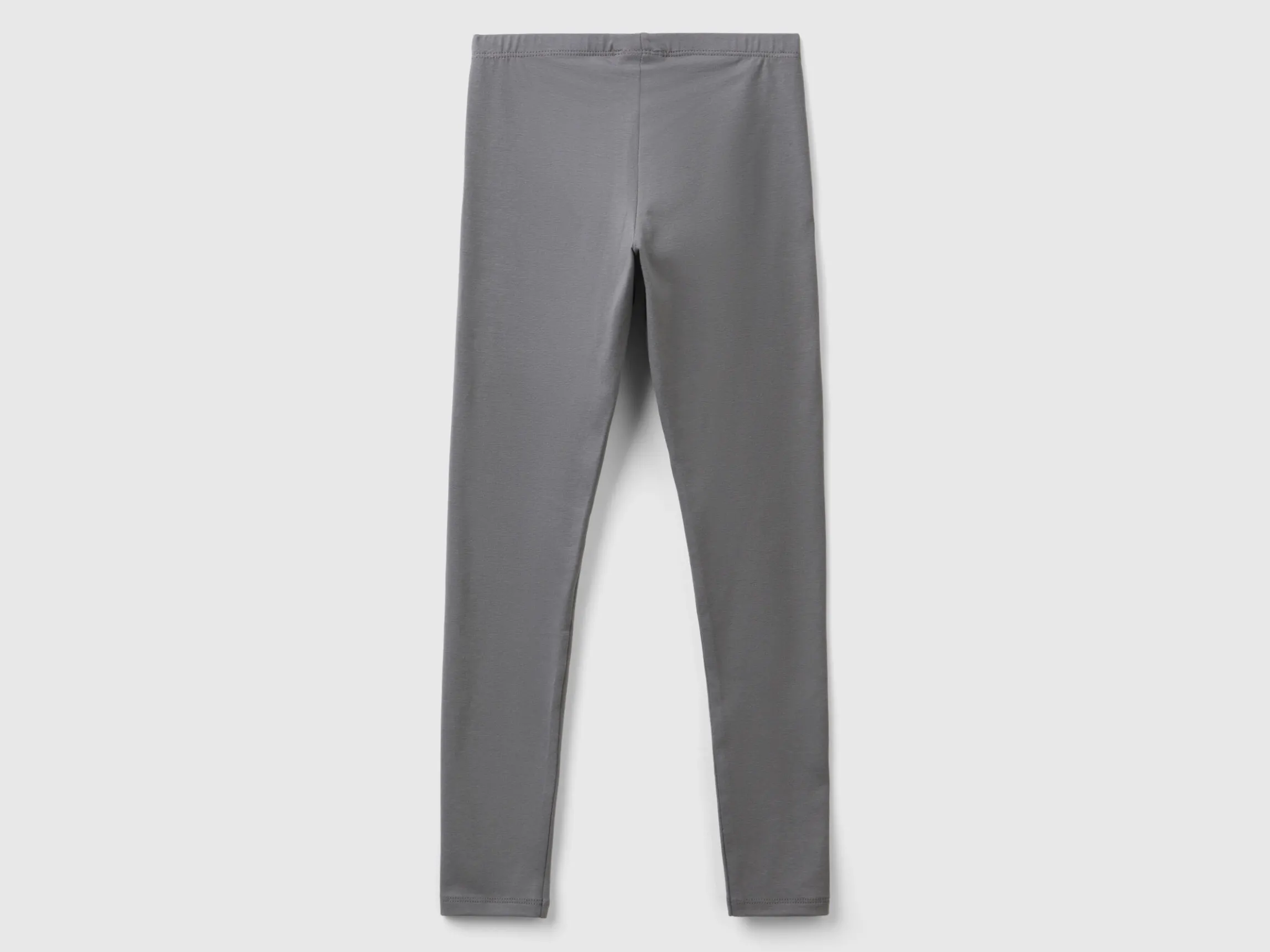 Leggings in stretch cotton with logo