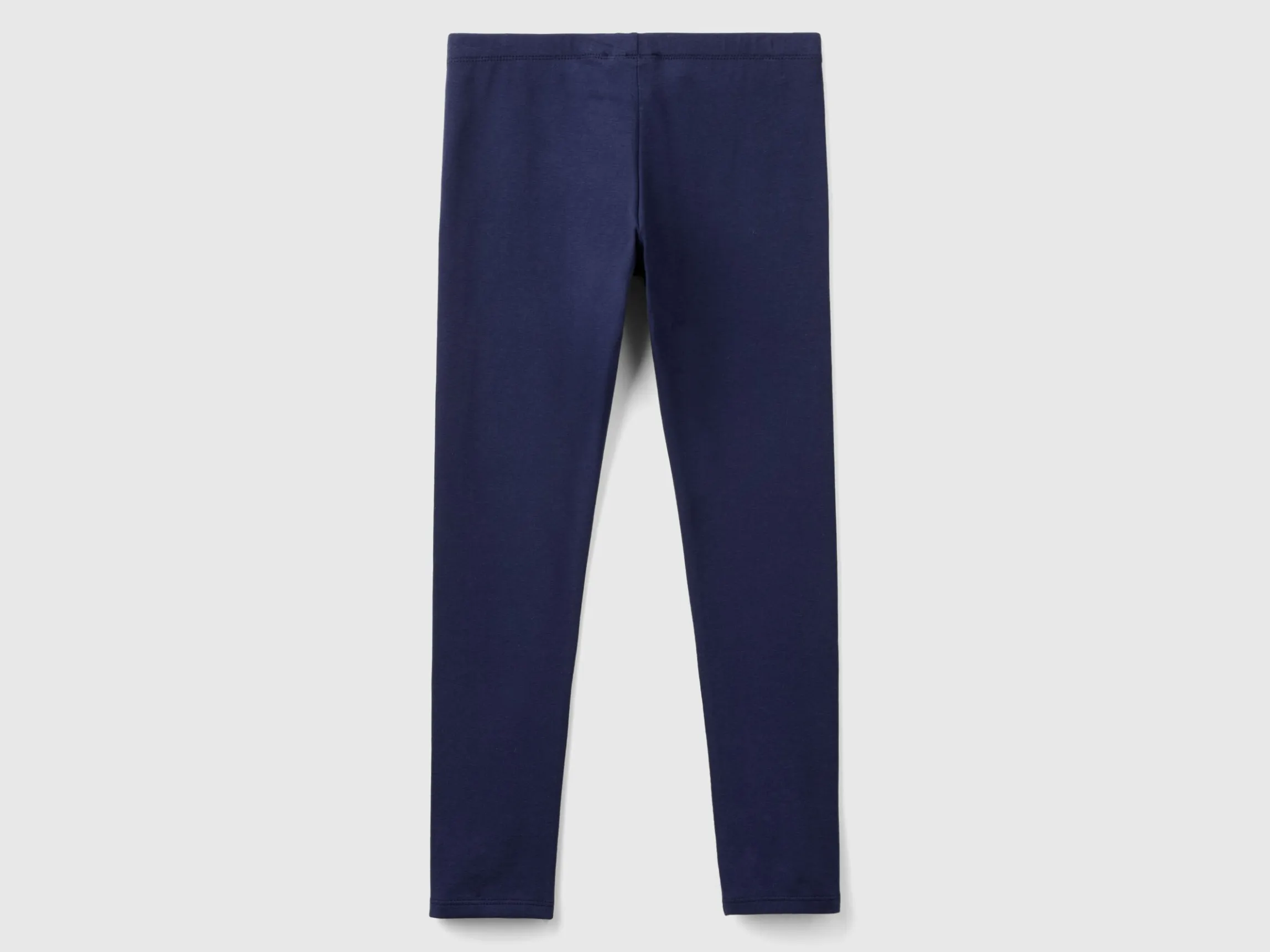 Leggings in stretch cotton with logo