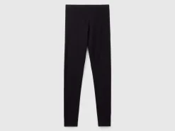 Leggings in stretch cotton