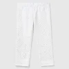 Leggings with glossy print