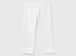 Leggings with glossy print