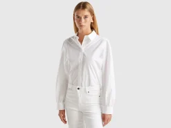 Lightweight shirt in pure cotton