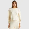 Lightweight sweatshirt in cotton and Modal® blend
