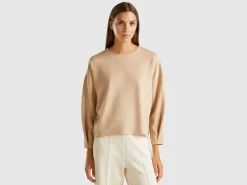 Lightweight sweatshirt in cotton and Modal® blend