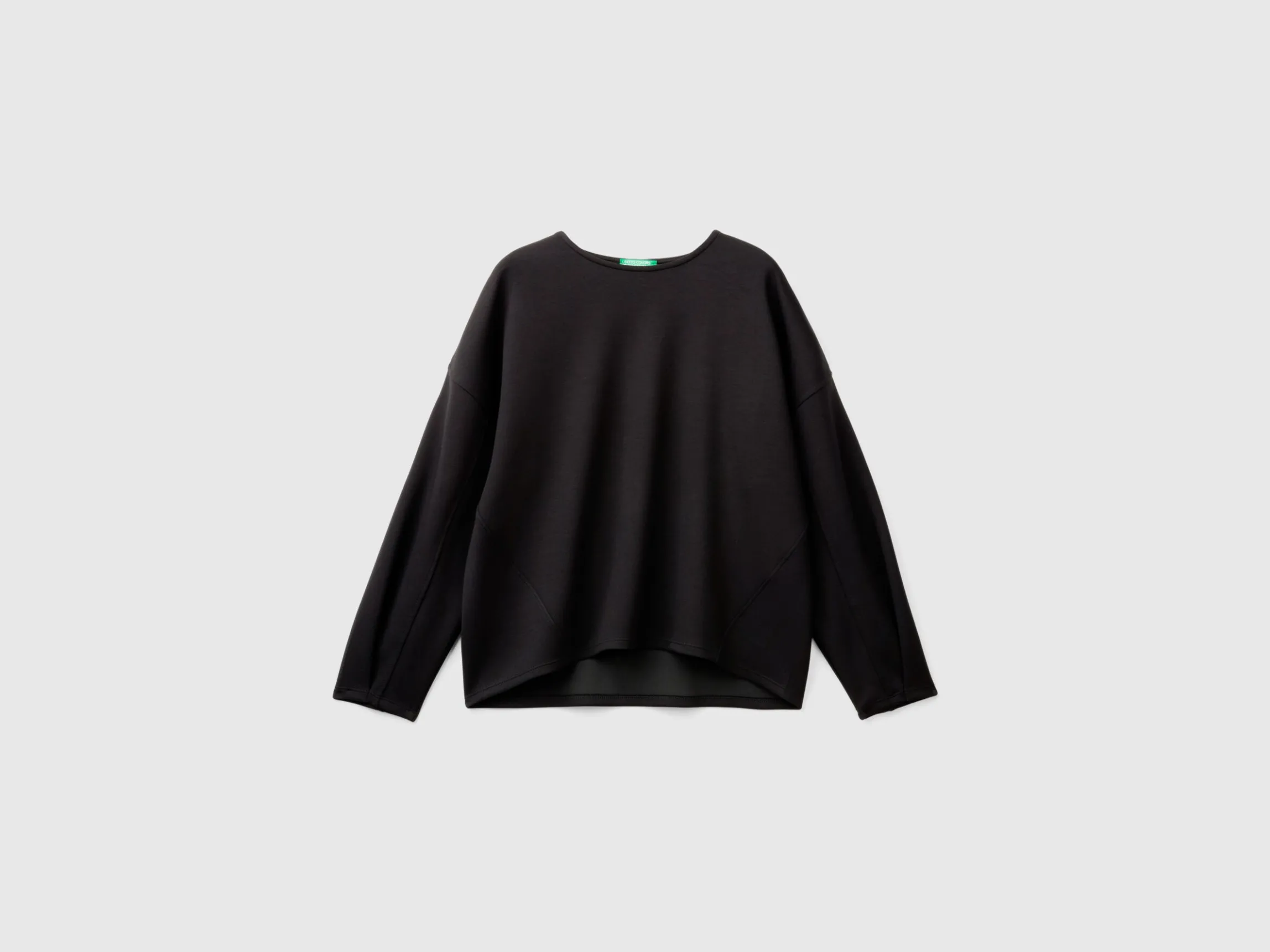 Lightweight sweatshirt in cotton and Modal® blend