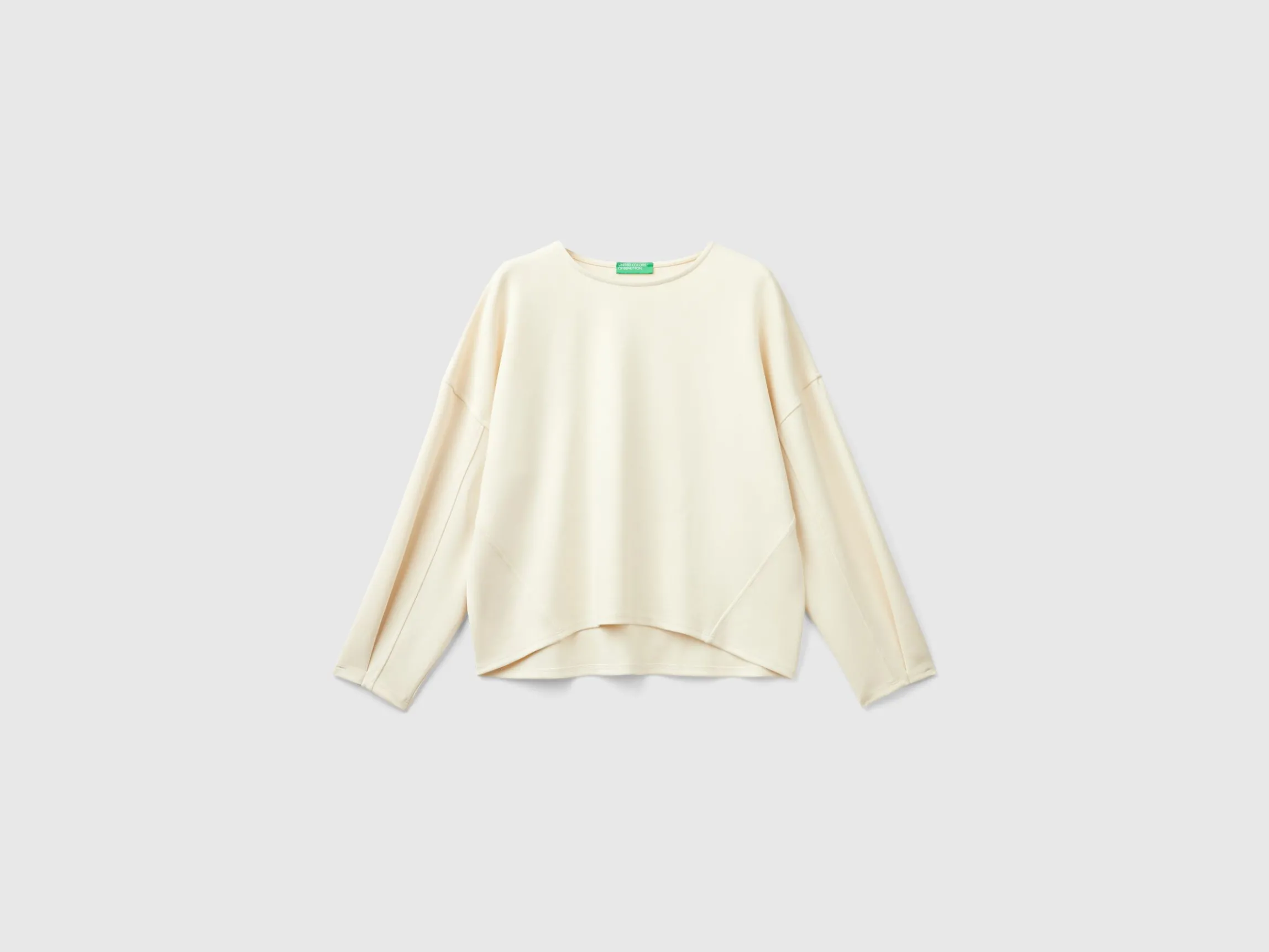 Lightweight sweatshirt in cotton and Modal® blend