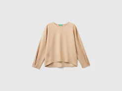 Lightweight sweatshirt in cotton and Modal® blend
