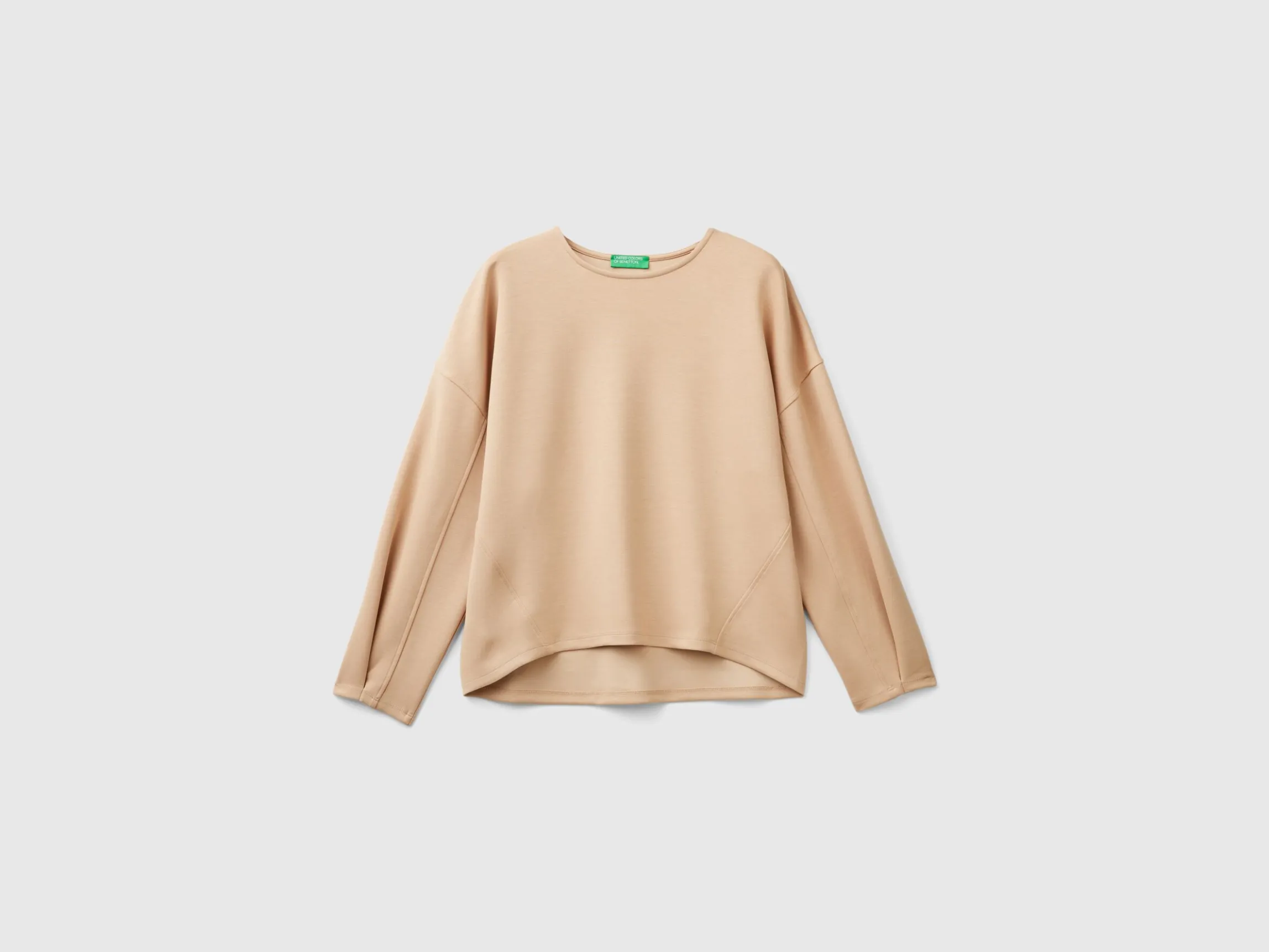 Lightweight sweatshirt in cotton and Modal® blend