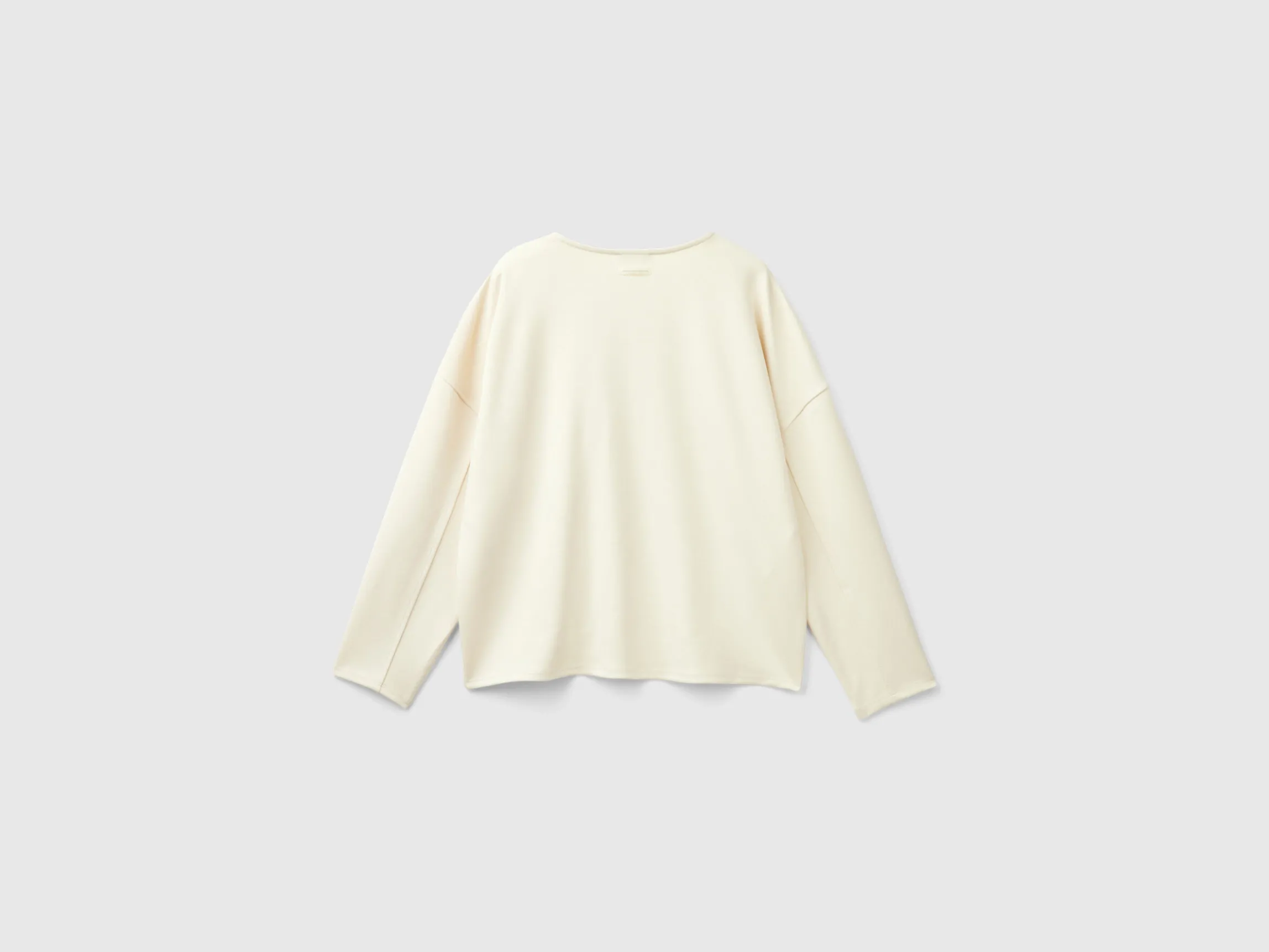 Lightweight sweatshirt in cotton and Modal® blend