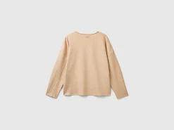 Lightweight sweatshirt in cotton and Modal® blend