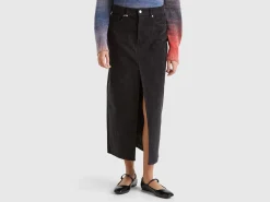 Long corduroy skirt