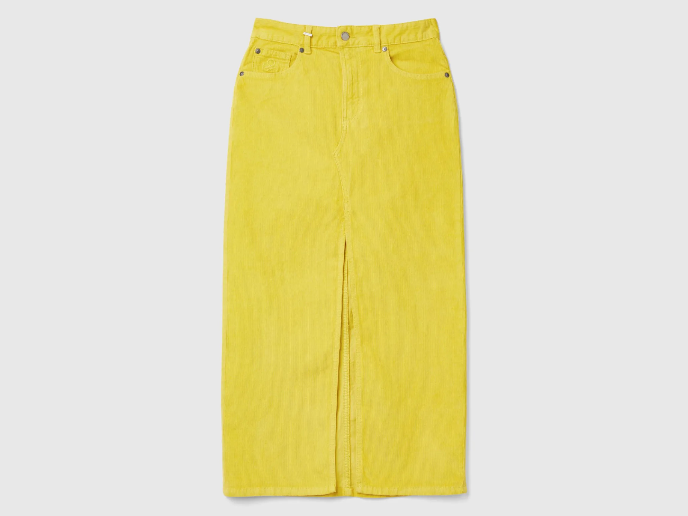 Long corduroy skirt