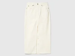 Long corduroy skirt