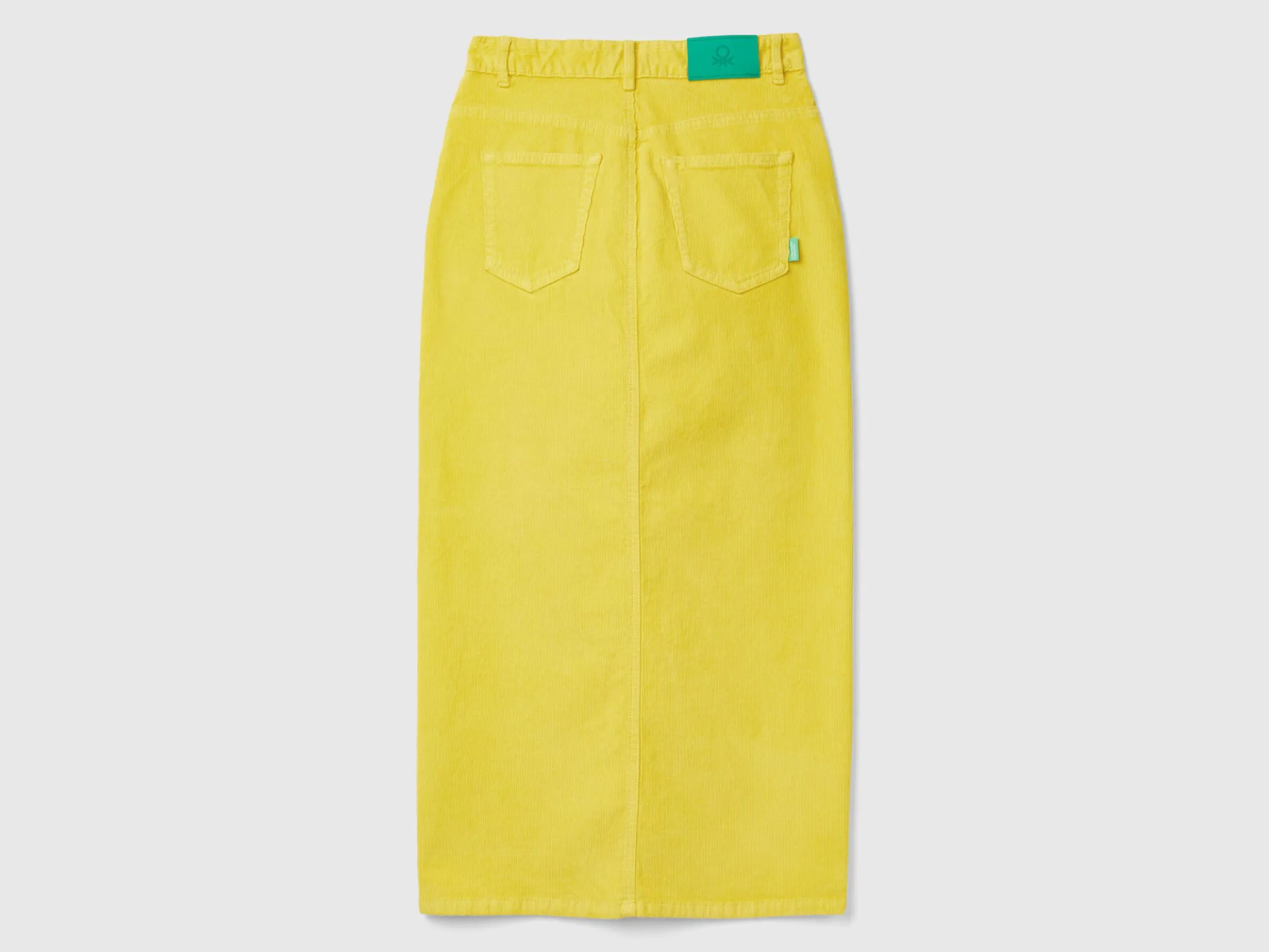 Long corduroy skirt
