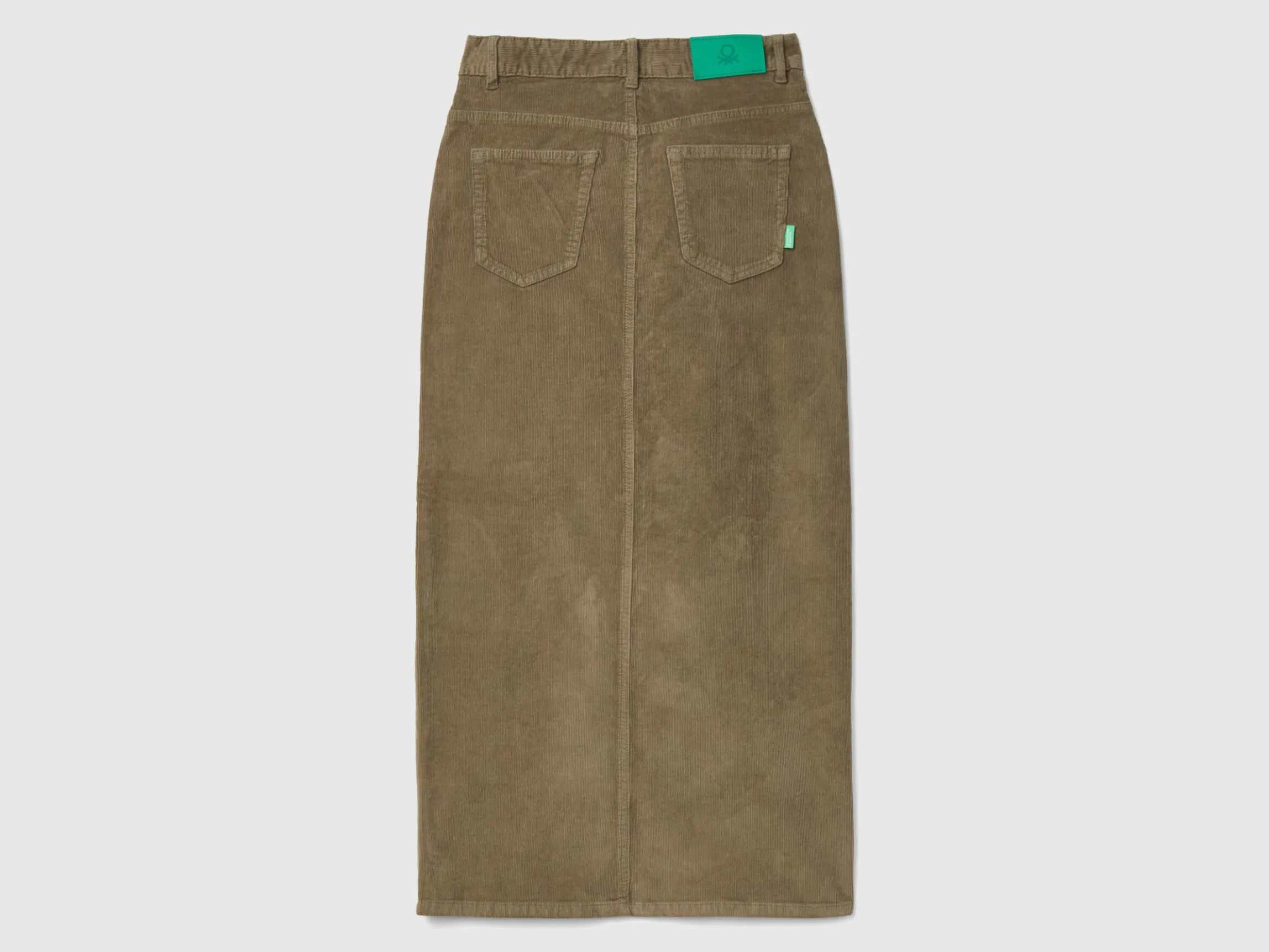 Long corduroy skirt