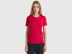 Long fiber cotton t-shirt