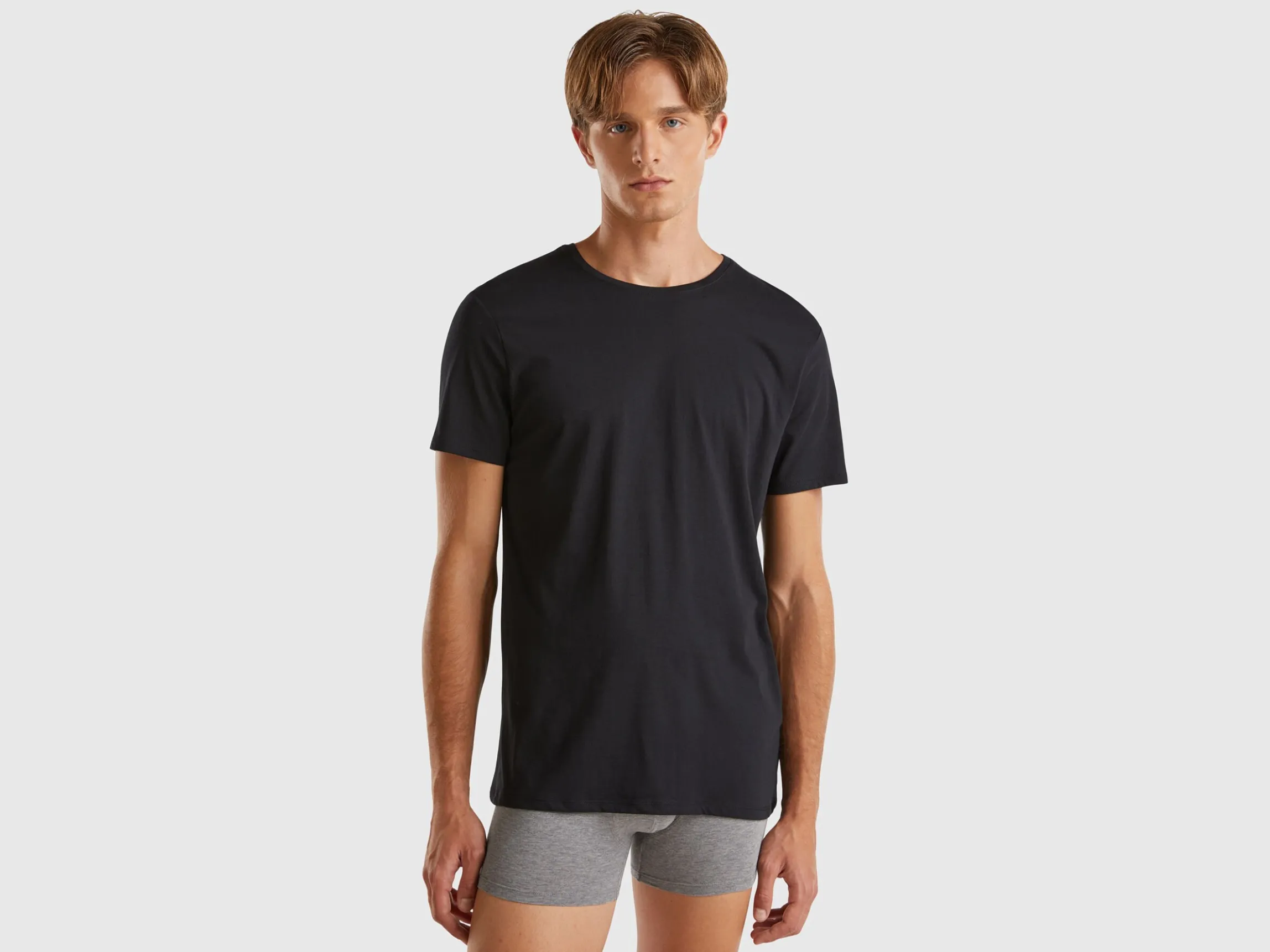 Long fiber cotton t-shirt