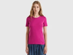 Long fiber cotton t-shirt
