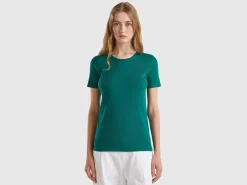 Long fiber cotton t-shirt