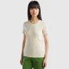 Long fiber cotton t-shirt